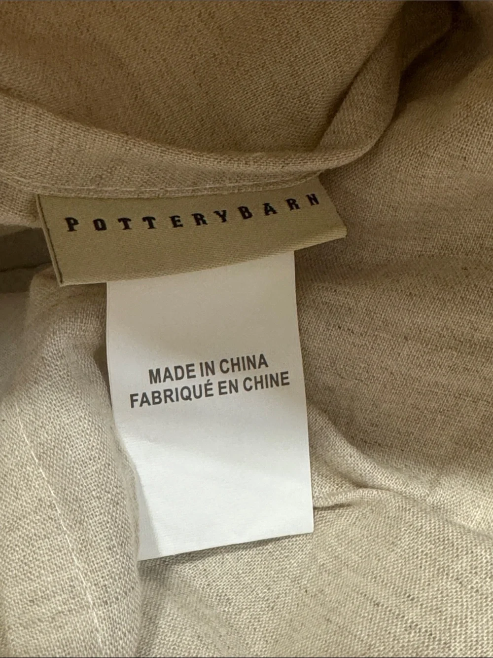 2/ Pottery Barn | Linen Silk Cotton Diamond Quilted Tie Pillow Shams